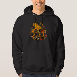 Gigi Pumpkin Leopards Sunflower Plaid Grandma Than Hoodie