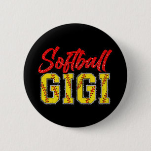 Gigi Retro Groovy Loud Proud Sport Game Catcher Button