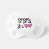 Gigi’s Girl Pacifier (Front)