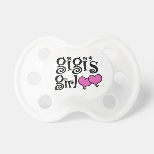 Gigi’s Girl Pacifier (Front)