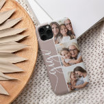 Gigi Script Grandma Photo Collage iPhone 16 Case<br><div class="desc">Celebrate her grandma status with this special phone case featuring three treasured photos of her granddaughter,  grandson,  or grandchildren. The nickname "Gigi" appears along the left side in elegant calligraphy script lettering for a unique personal touch.</div>