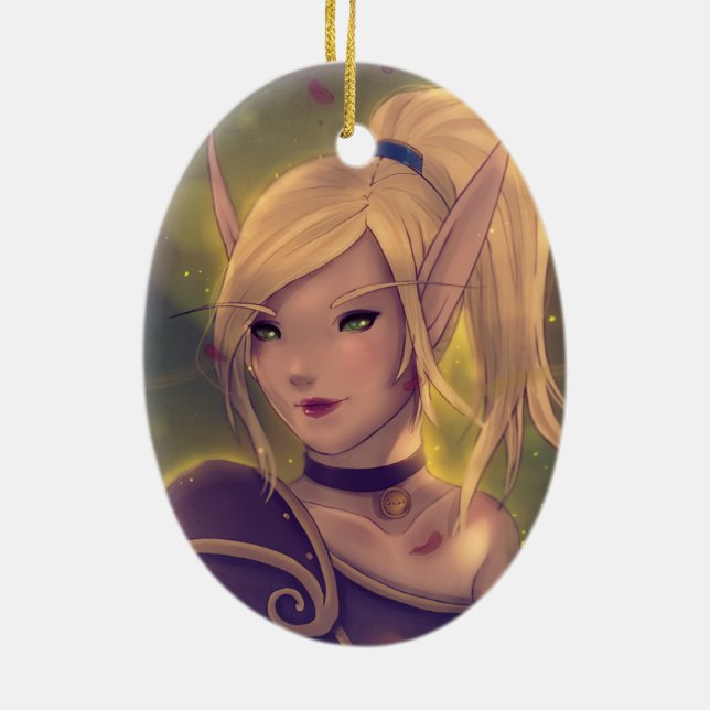 Gigi & Sharm Ornament (Back)