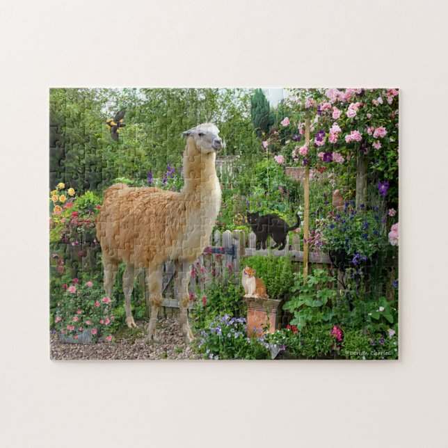 "Gigi The Llama" Puzzle (Horizontal)