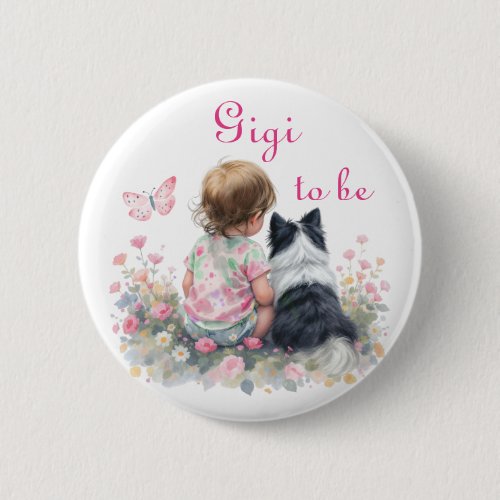 Gigi to be | Pink Baby and Puppy Baby Shower