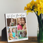 Gigi We Love You | Grandkids 4 Photo Collage Plaque<br><div class="desc">Gigi We Love You | Grandkids 4 Photo Collage Plaque -- Make your own 4 picture frame  personalized with 4 favorite grandchildren photos and names.	
Makes a treasured keepsake gift for grandmother for birthday, mother's day, grandparents day and other special days.</div>