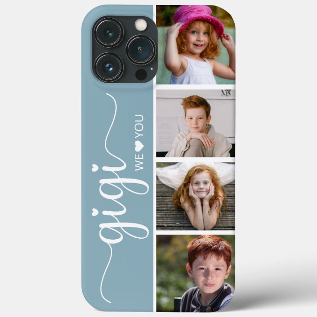 Gigi We Love You Photo Case-Mate iPhone Case (Back)