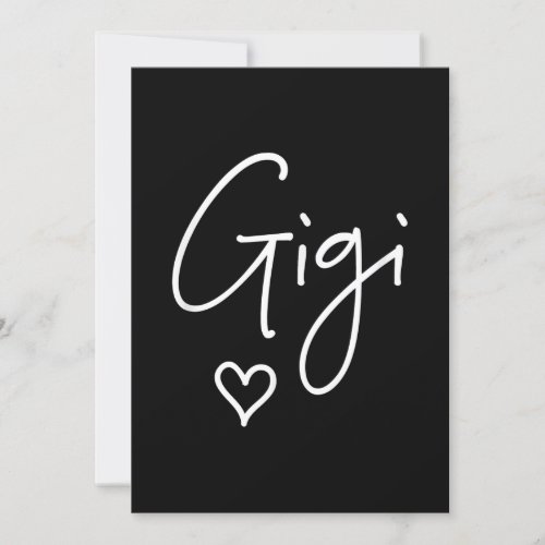 Gigi Women Christmas Gifts Grandma Invitation
