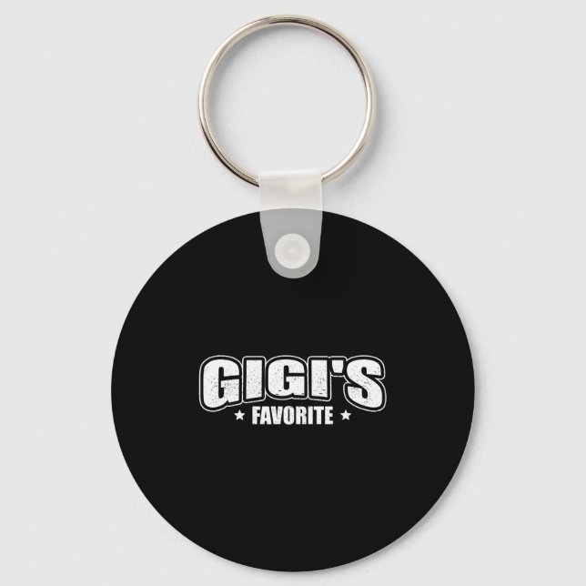 Gigi's Favorite  Keychain (Front)