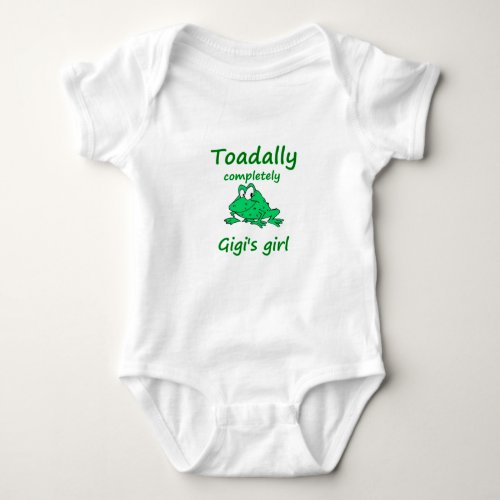 gigis girl baby bodysuit