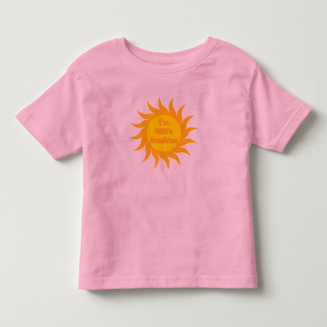 GiGi's Sunshine Toddler T-shirt (Front)