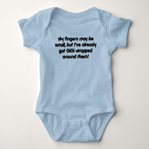 GiGis Wrapped Baby Bodysuit