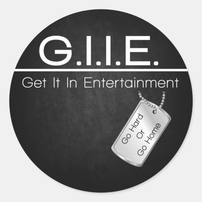 GII Round Stickers (Front)