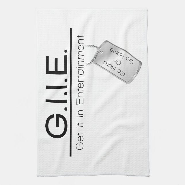 GII Towels White (Vertical)