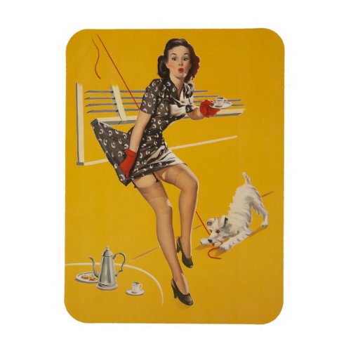 Gil Elvgren  Vintage pin up girl   Magnet