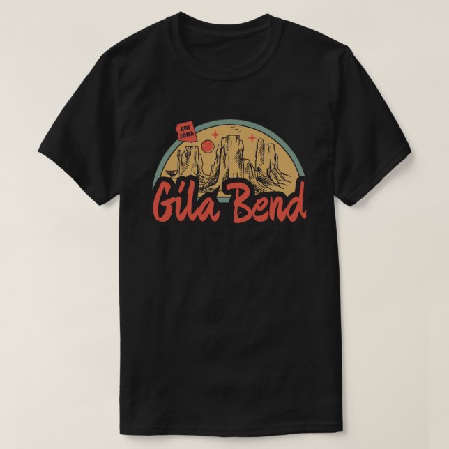 Gila Bend, Arizona T-Shirt (Design Front)