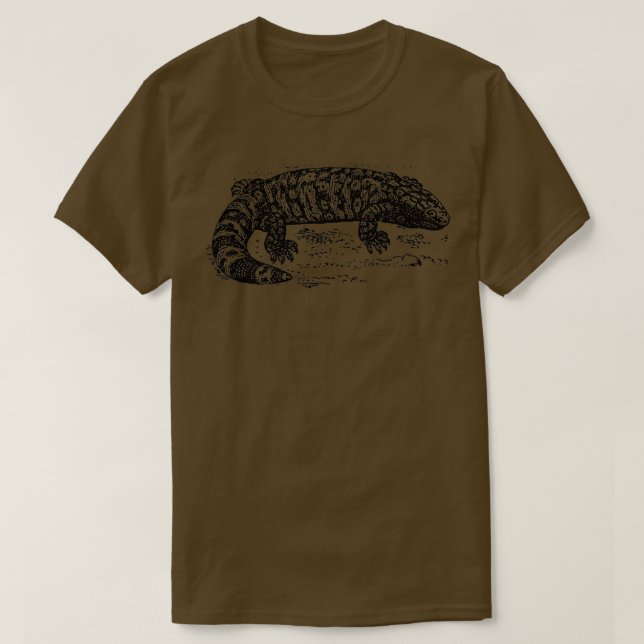 Gila Monster Lizard   1  T-Shirt (Design Front)