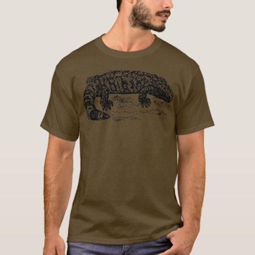 Gila Monster Lizard   1  T_Shirt