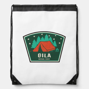 Gila National Forest Camping Drawstring Bag