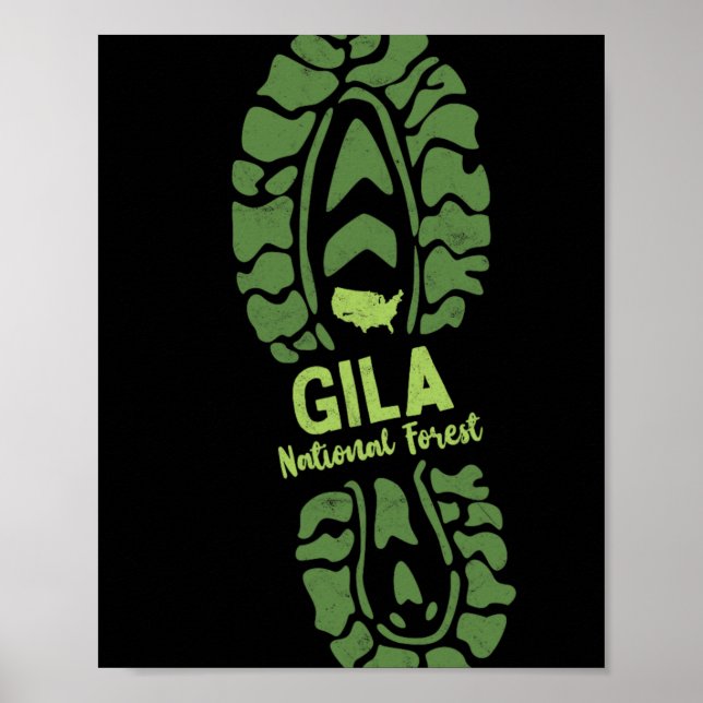 Gila National Forest New Mexico Nm Wilderness Vaca Poster (Front)