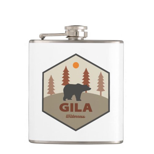 Gila Widerness New Mexico Bear Flask