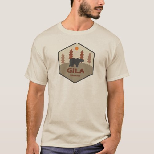 Gila Widerness New Mexico Bear T_Shirt