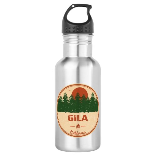 Gila Widerness New Mexico Stainless Steel Water Bottle