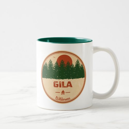 Gila Widerness New Mexico Two_Tone Coffee Mug