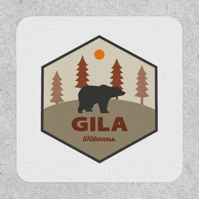 Gila Wilderness New Mexico Bear Patch (Front)