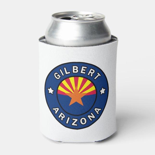 Gilbert Arizona Can Cooler (Can Front)