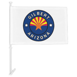 Gilbert Arizona Car Flag
