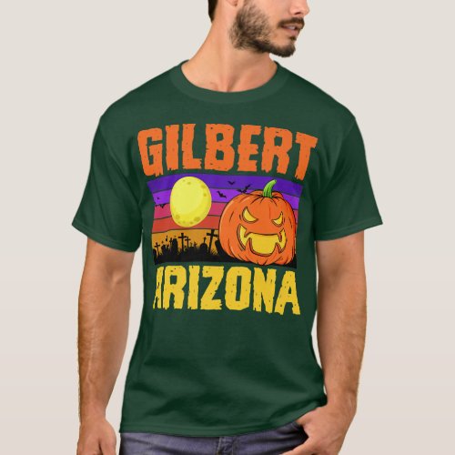 Gilbert Arizona Happy Halloween Party Local City P T_Shirt