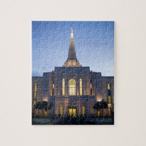 GIlbert Arizona LDS Temple Jigsaw Puzzle