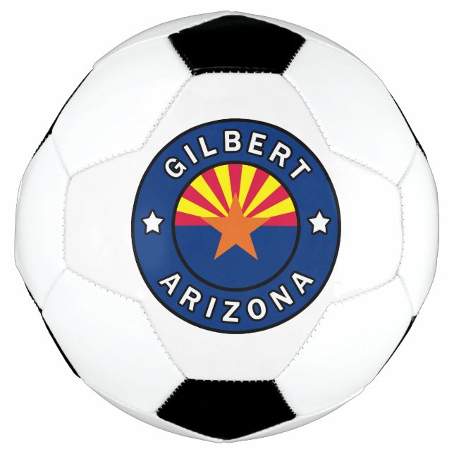 Gilbert Arizona Soccer Ball (Front)