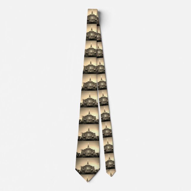 Gilbert Arizona Temple Tie (Front)