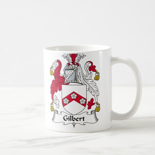Gilbert Family Crest Coffee Mug (Right)