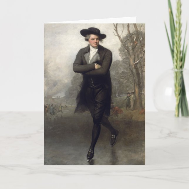 Gilbert Stuart The Skater Card (Front)