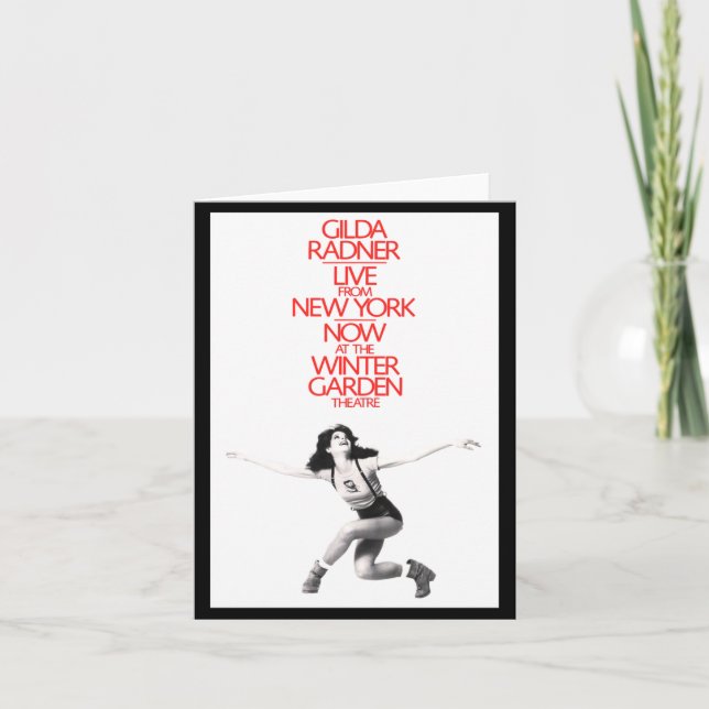 Gilda Radner Live From New York _1  Card (Front)