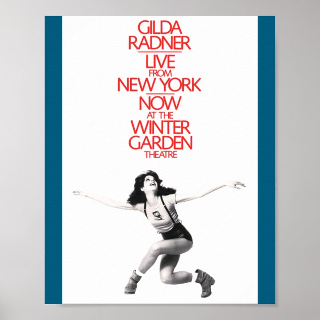 Gilda Radner Live From New York _1  Poster (Front)