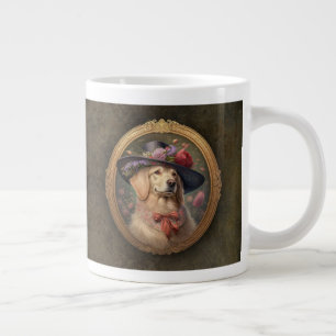 Gilded Age Goldens Giant Coffee Mug