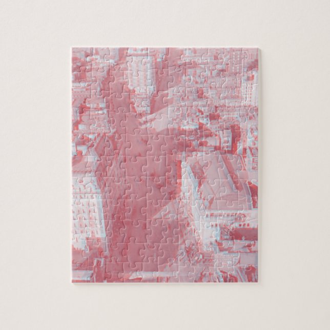 Gilded Age Urban Streets 3D Puzzle (Vertical)