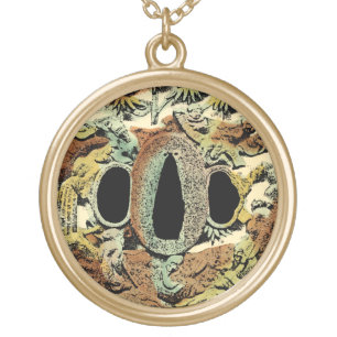 Gilded Asian Medallion by Vision Studio Gold Plated Necklace