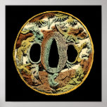 Gilded Asian Medallion by Vision Studio Poster