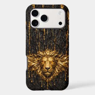 Gilded Bark Liquid Gold Lion iPhone 17 Pro Max Case
