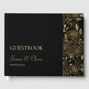GILDED Blooms Guest Book