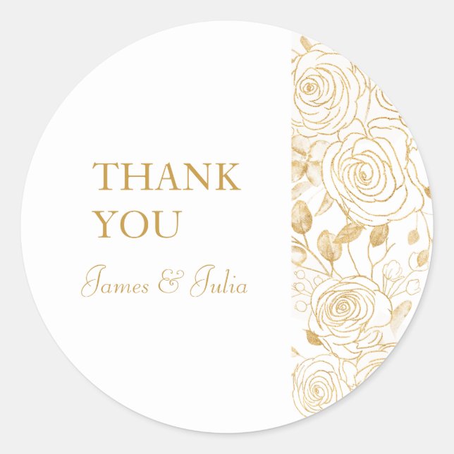 GILDED Blooms Label (Front)