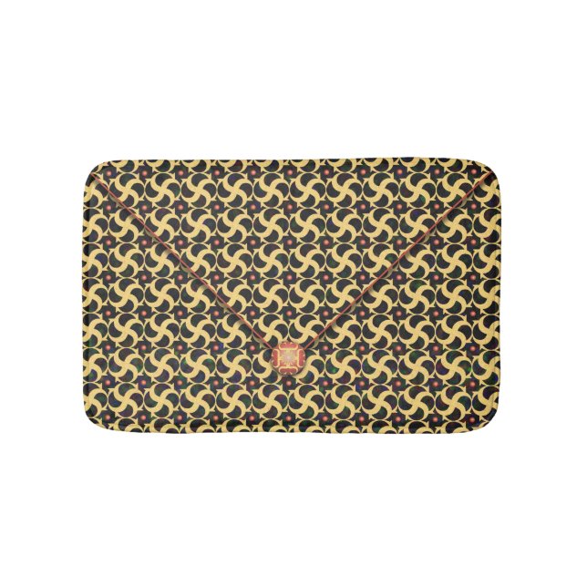 Gilded Cage Envelope Bathroom Mat (Front)