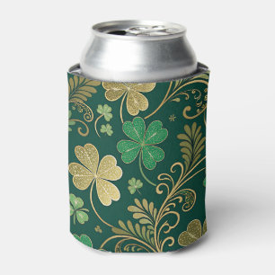 Gilded Clover Flourish Can Cooler