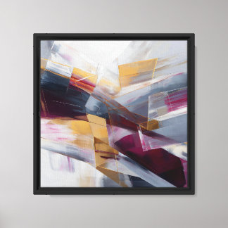 Gilded Crosscurrents Canvas Print