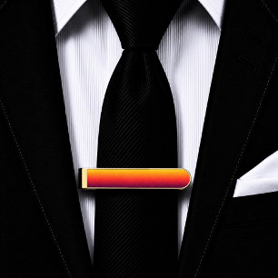 Gilded Emberfall Gold Finish Tie Bar