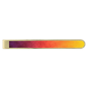 Gilded Emberfall Gold Finish Tie Bar